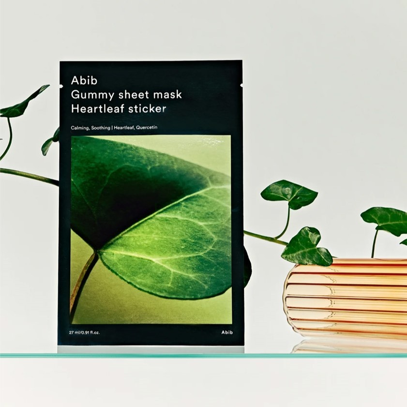 Abib GUMMY SHEET MASK HEARTLEAF
STICKER (2023) 1EA