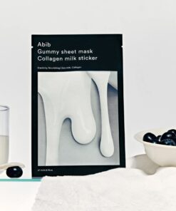 Abib GUMMY SHEET MASK COLLAGEN MILK STICKER (2023)
 1EA