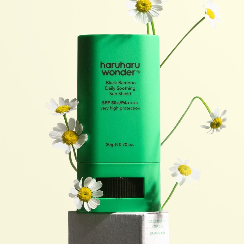 Haruharu Black Bamboo
Daily Soothing Sun Shield SPF 50+ PA++++
