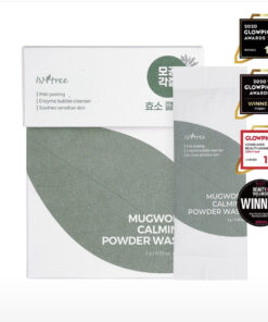 ISNTREE MUGWORT CALMING POWDER
 WASH_ 1 pouch
