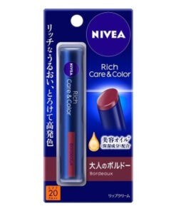 Kao Nivea Rich Care & color lip SPF20 PA++ 2g Bordeaux