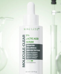 NINELESS Molecule-
 Clear 5% Lactic Acid Serum 30ml
