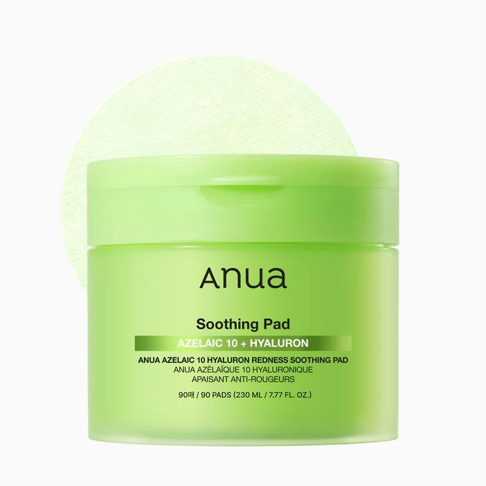 ANUA AZELAICACID 10 HYALURON REDNESS SOOTHING
PAD 230ml (90EA)