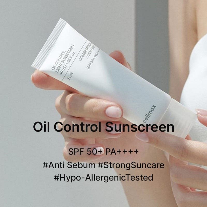 celimax (Renew) Oil Control Light Sunscreen
SPF 50+ PA ++++ 40ml