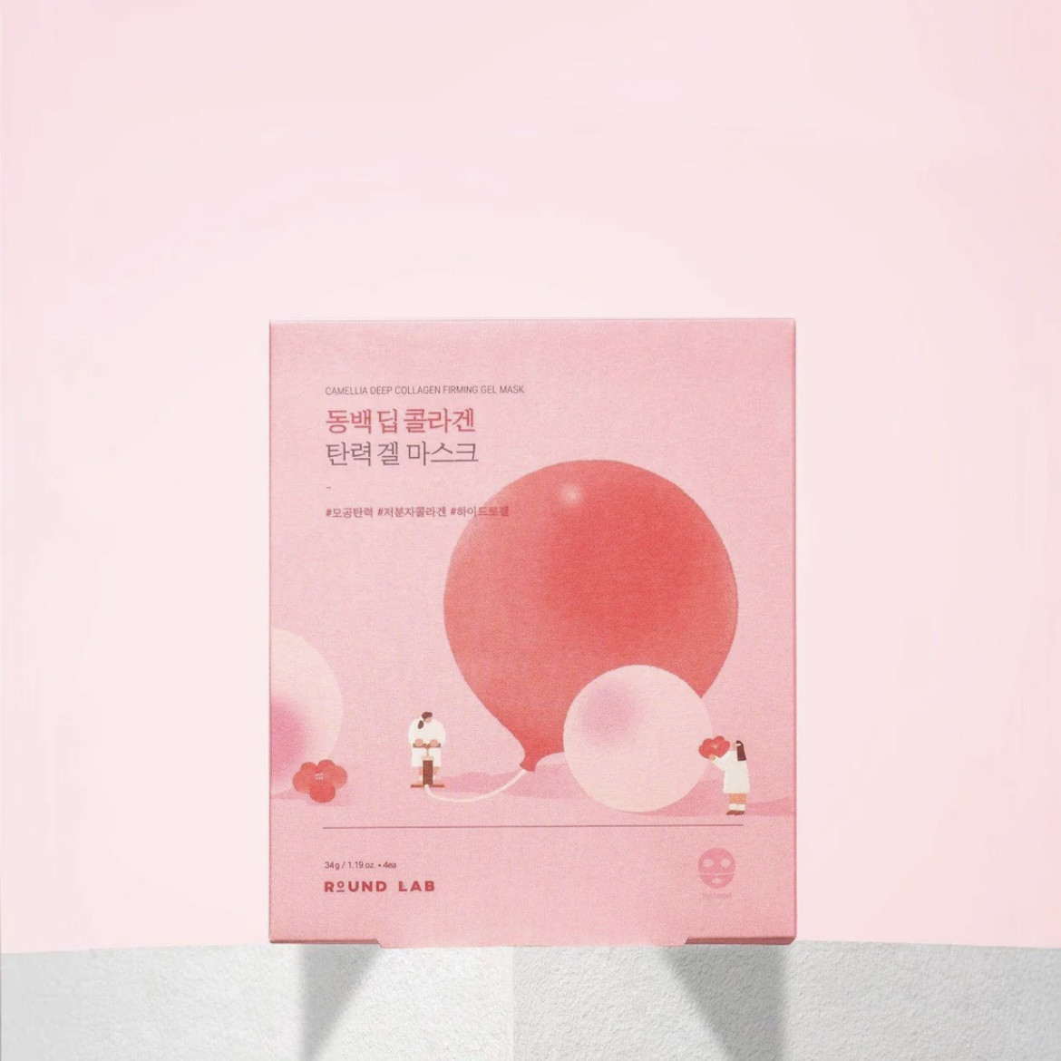 Roundlab (4EA) CAMELLIA DEEP COLLAGEN FIRMING
GEL MASK