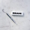 BRAYE POCKET LIP
 BRUSH SILVER