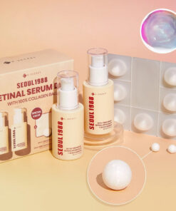 KSECRET Retinal Black
 Ginseng Serum Double Set