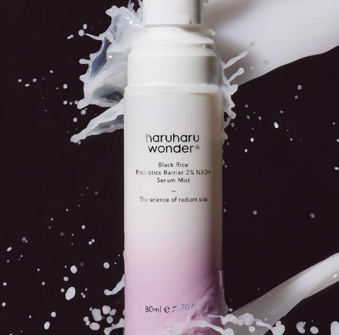 HARUHARU Wonder Black Rice Probiotics Barrier NAD+ Serum
Mist 80ml