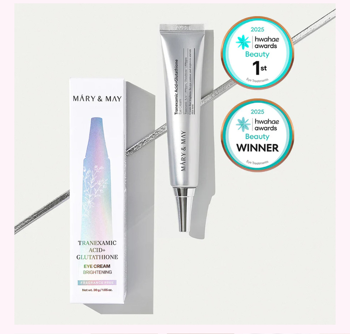 Mary&May Tranexamic Acid+ Glutathion Eye
Cream 30ml