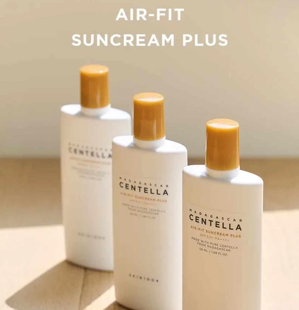 SKIN1004 - Madagascar Centella Air-Fit Suncream Plus SPF 50+
PA++++