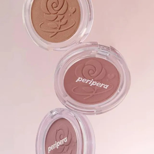 Peripera PURE BLUSHED SUNSHINE CHEEK 28 ROMANTIC ROSE